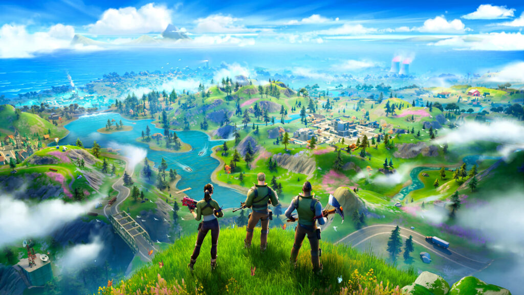 Fortnite Chapter 2 map key art