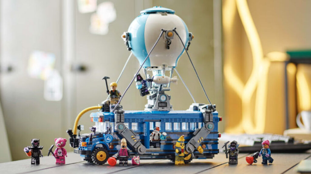 LEGO releases Fortnite Battle Bus set