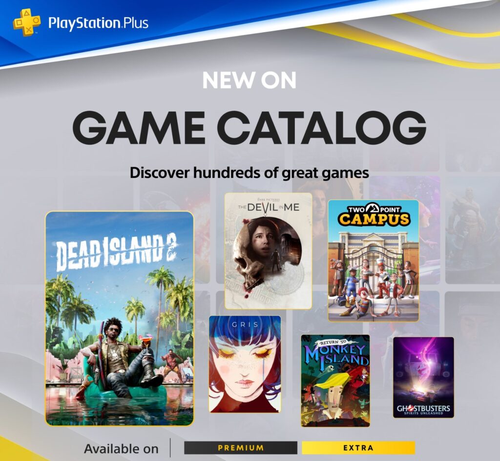 PlayStation Plus List for October: Dead Island 2, Two Point Campus and Gris join the list
