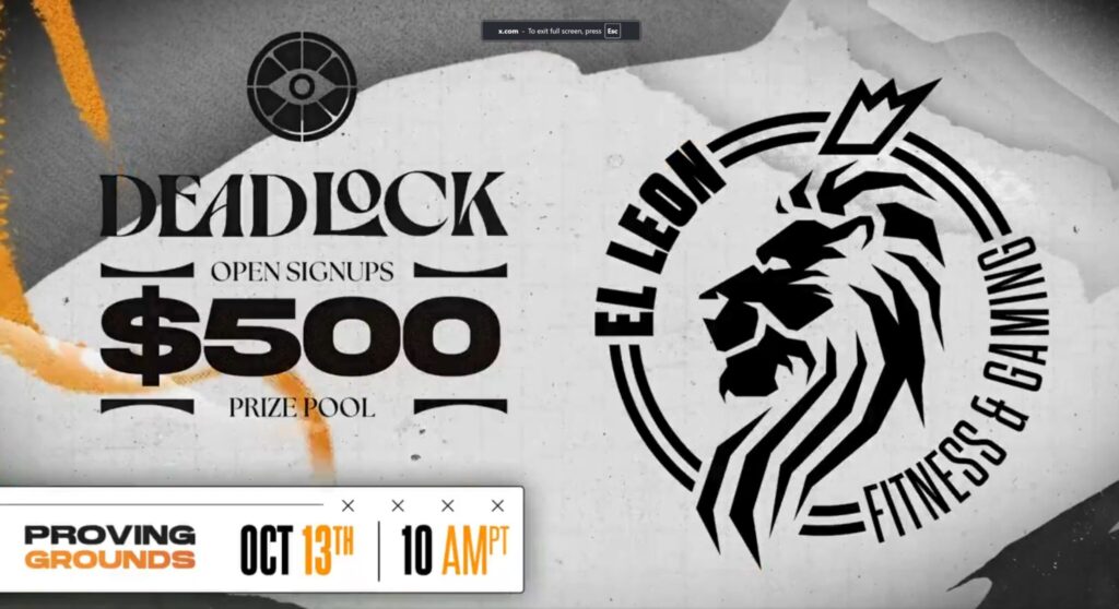 Proving Grounds #2 Deadlock event announced for October