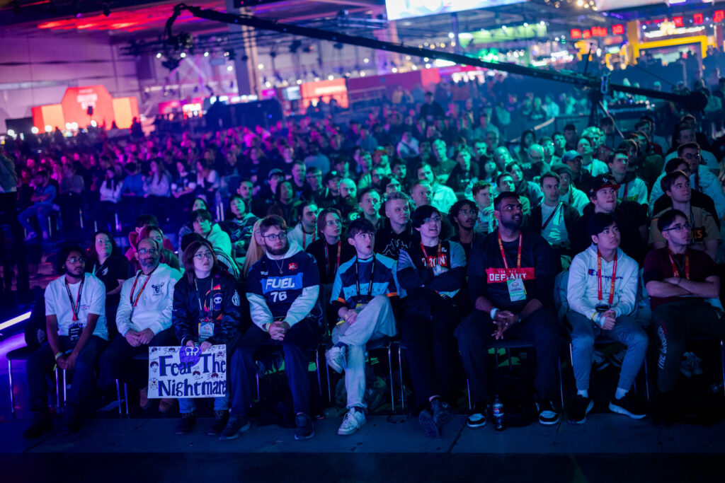 The OWCS World Finals 2024 crowd at DreamHack Stockholm