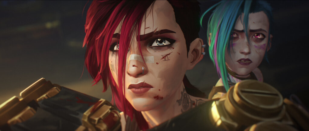 Vi and Jinx in Arcane Season 2