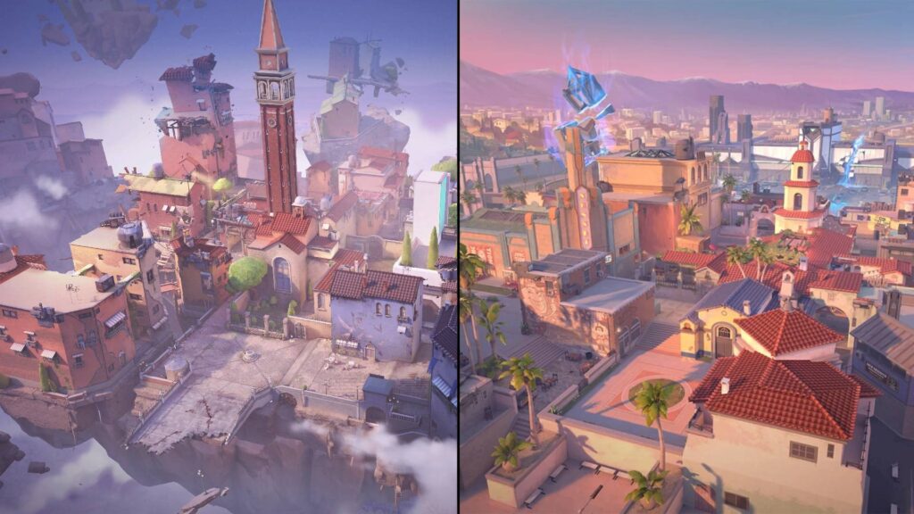 Ascent and Sunset are out with new VALORANT map pool change in Patch 10.0
