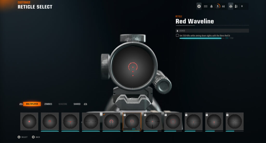 How to change your Reticle and Reticle color in Black Ops 6
