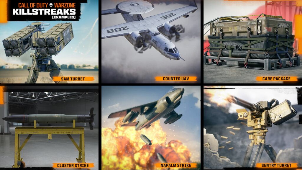 Warzone killstreaks