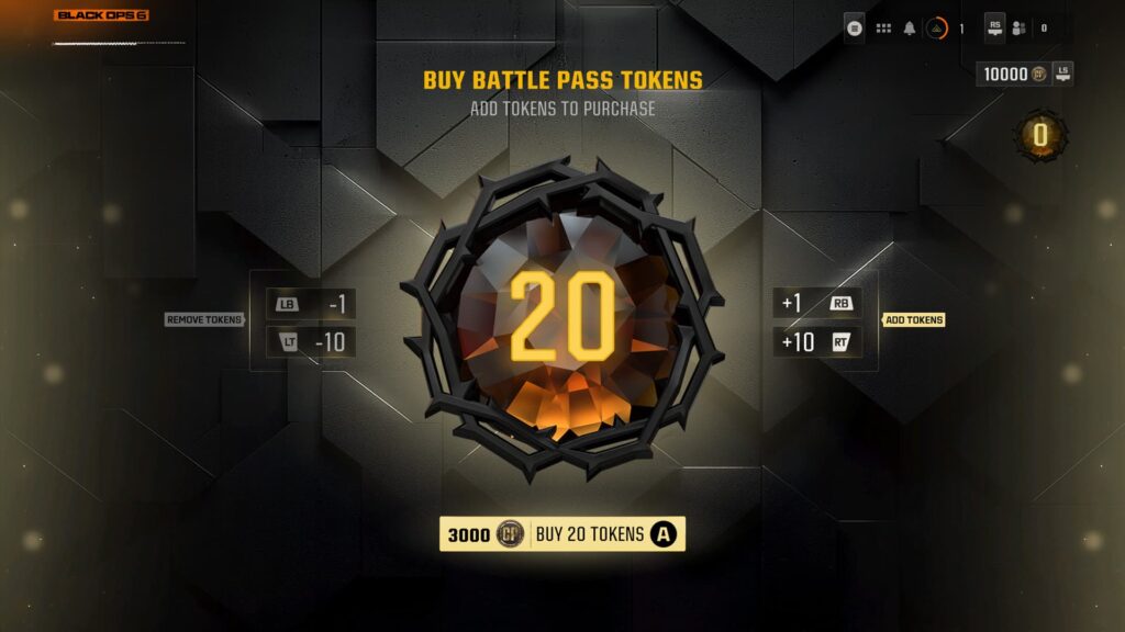 Season 1 Battle Pass Tokens