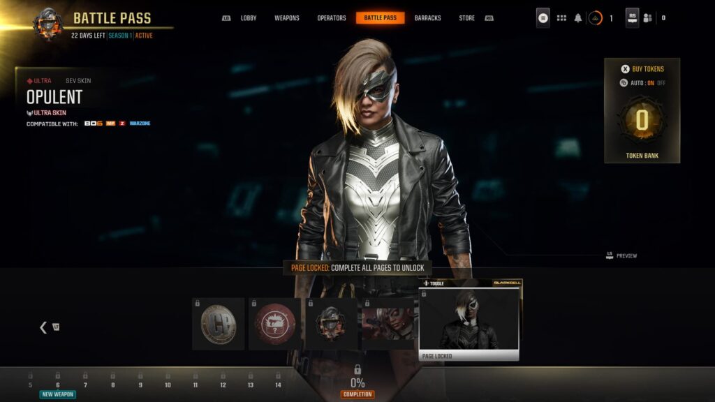 Season 1 Battle Pass