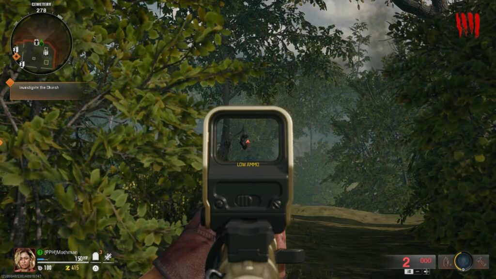 The fourth pair of bowling shoes to access the minigame to get the Strike Calling Card in Black Ops 6 Zombies.