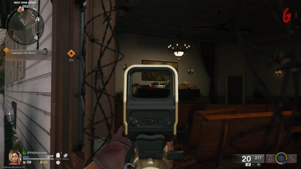 The fifth pair of bowling shoes to access the minigame to get the Strike Calling Card in Black Ops 6 Zombies.