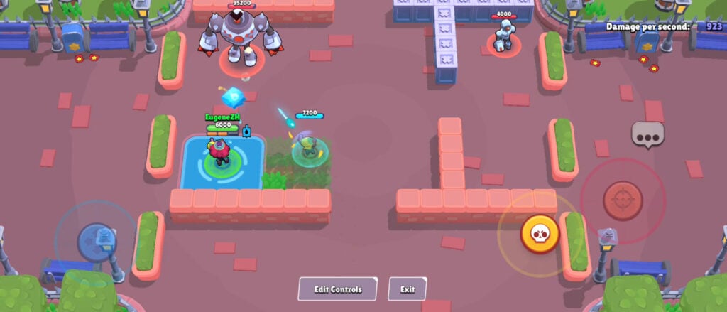 The image shows the basic attack of Juju, a new Brawl Stars brawler
