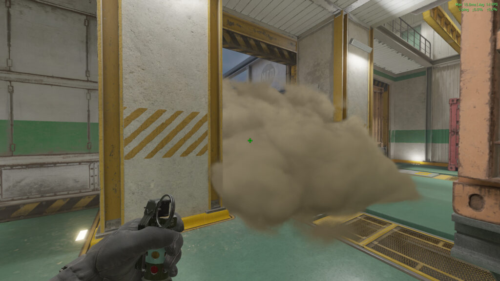 The CT standing on Ivy got his vision blocked.