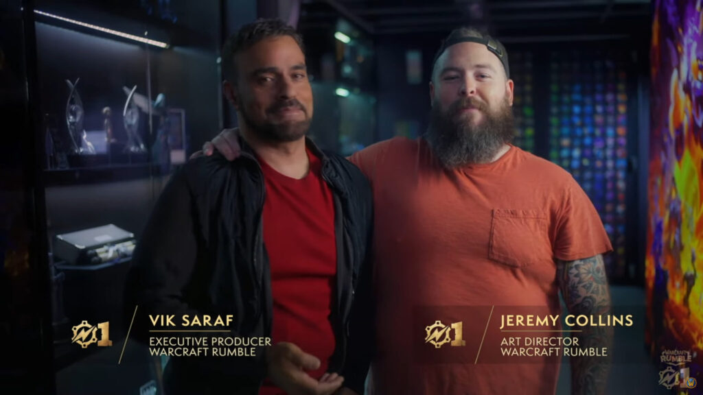 Celebrating Warcraft Rumble’s evolution: Behind the scenes with Vik Saraf and Jeremy Collins