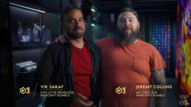 Celebrating Warcraft Rumble's evolution: Behind the scenes with Vik Saraf and Jeremy Collins
