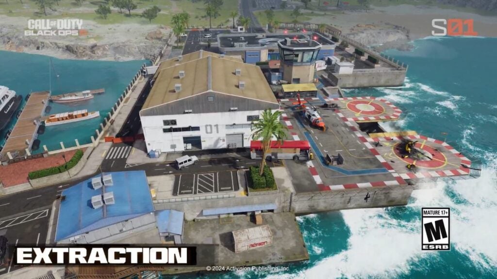 Extraction, one of the new maps for Black Ops 6 Season 1.
