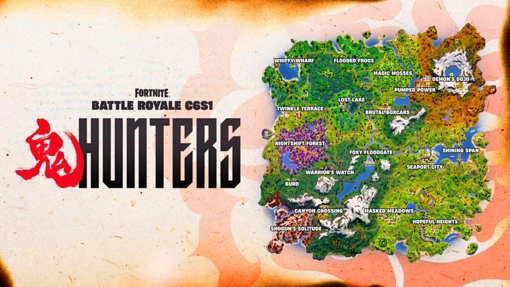Fortnite Chapter 6 map featured image