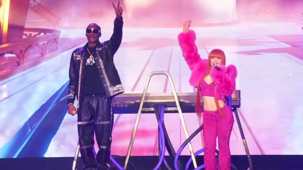 Ice Spice and Snoop Dogg headline record Times Square Fortnite event