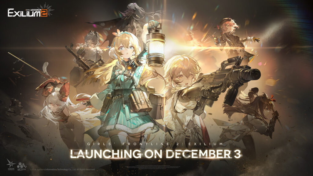 Girls' Frontline 2: Exilium will launch globally on December 3, 2024.