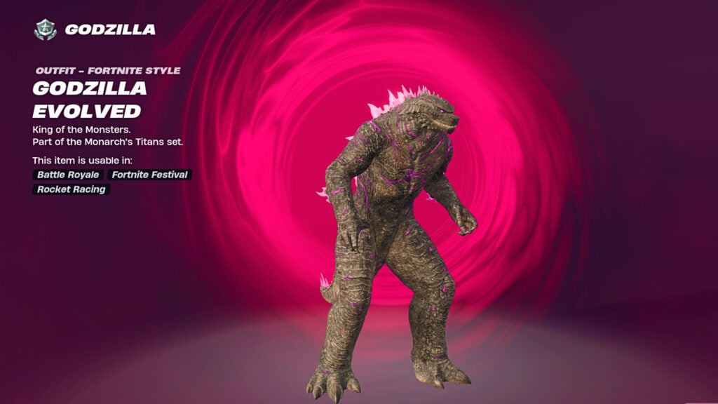 Godzilla Fortnite skin: Release date and what to expect