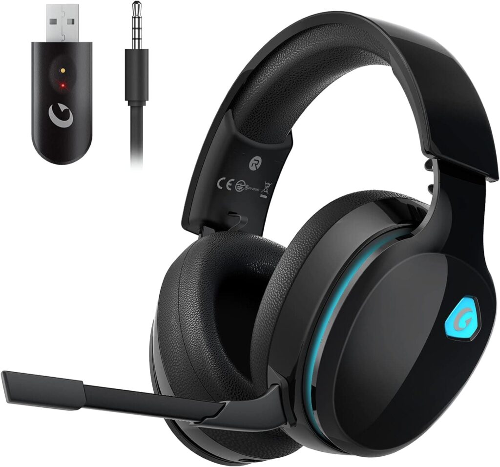 Gtheos 2.4GHz Wireless Gaming Headset, a gaming headset on sale during Black Friday 2024.