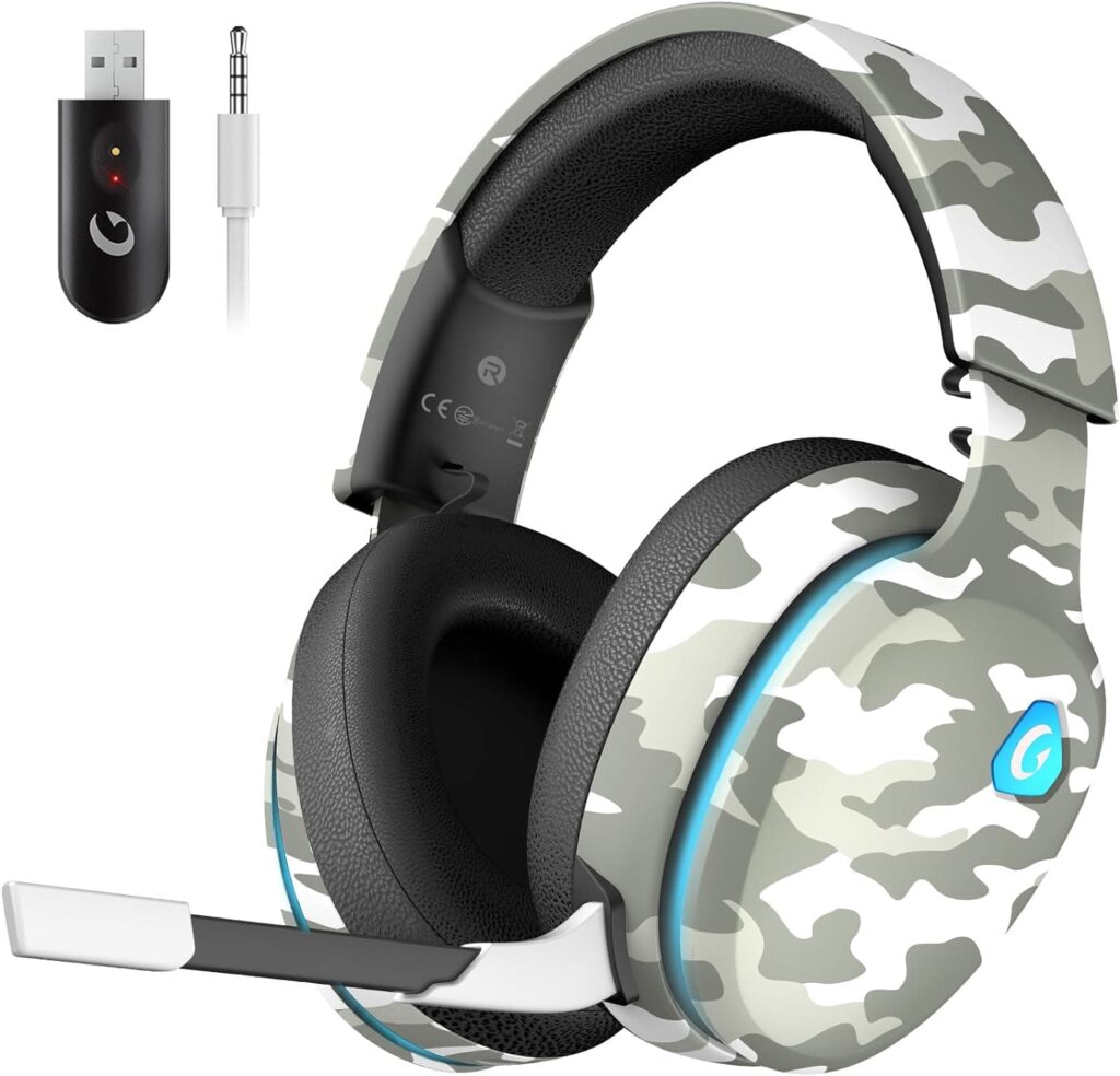 Gtheos 2.4GHz Wireless Gaming Headset, a gaming headset on sale during Black Friday 2024.