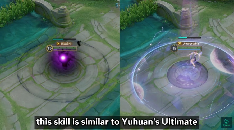 Mi Yue's Ultimate makes her immune to enemies' attacks, similar to Yuhuan's Ultimate.