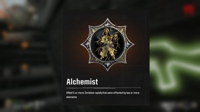 How to get Alchemist medals in Black Ops 6 Zombies