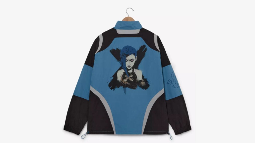 BoxLunch windbreaker with Jinx.