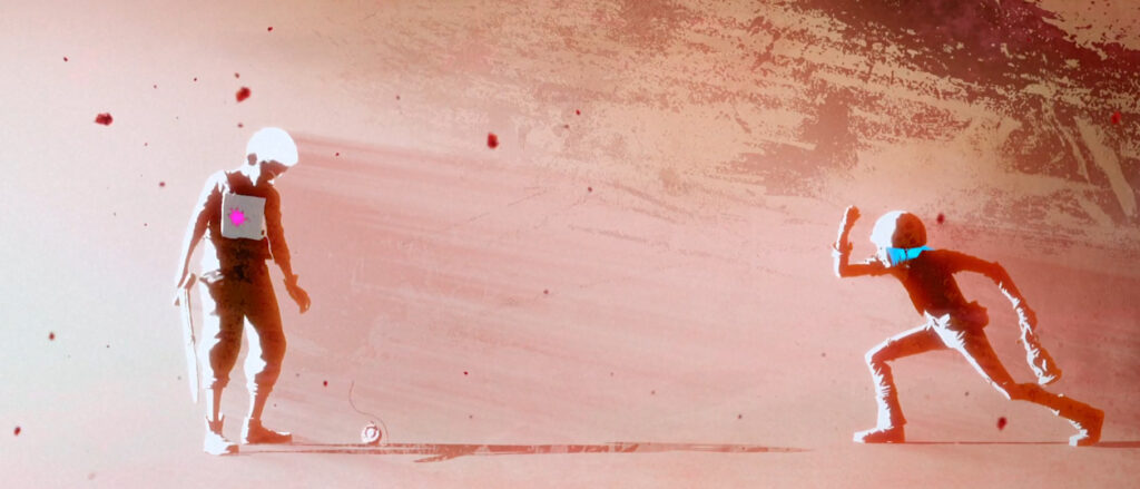 Jinx and Ekko playing when they were kids in Arcane.