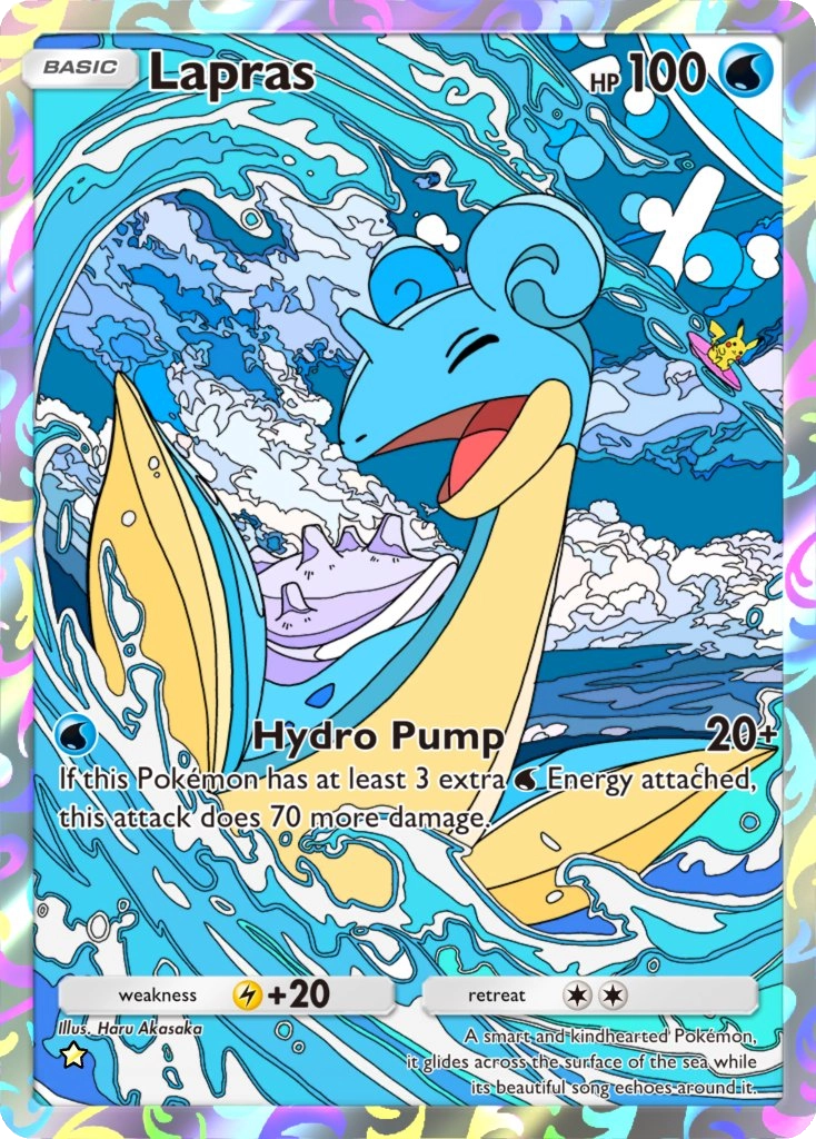 Lapras EX Pokémon Pocket TCG