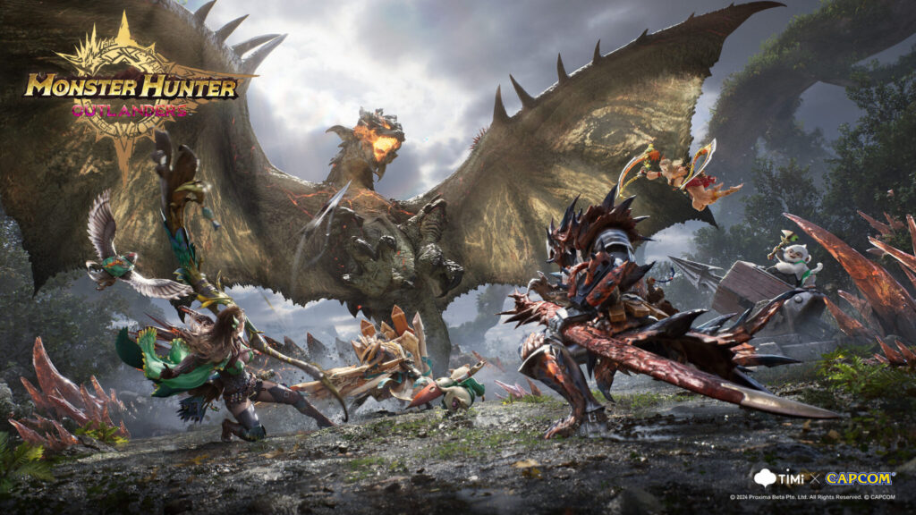 Monster Hunter Outlanders announced for mobile