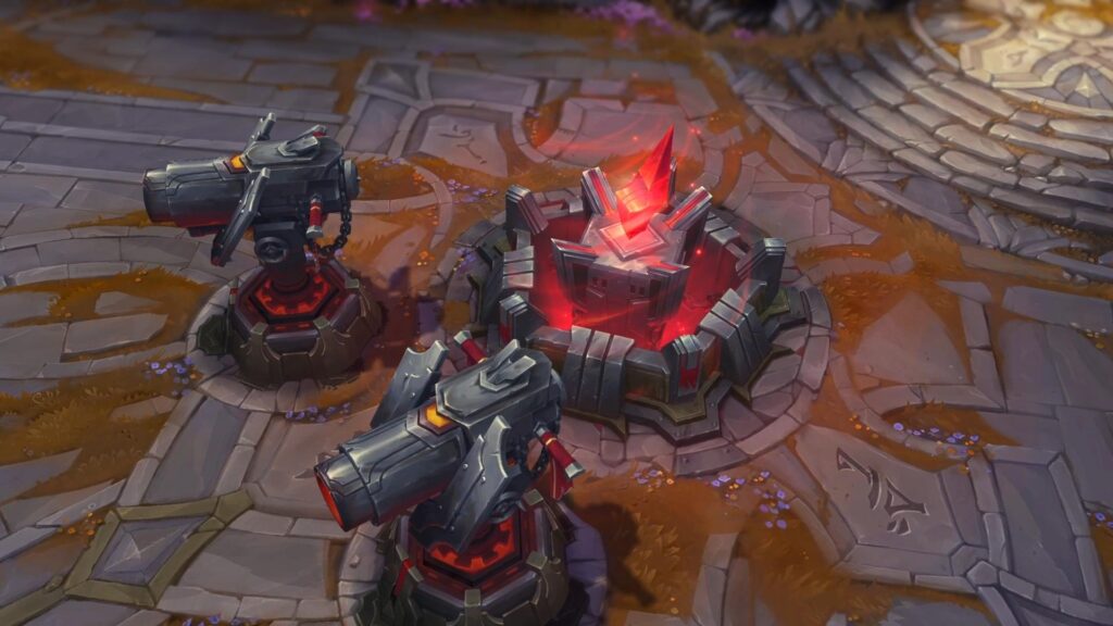 Noxus map skin in League of Legends 2025 (Image via Riot Games)