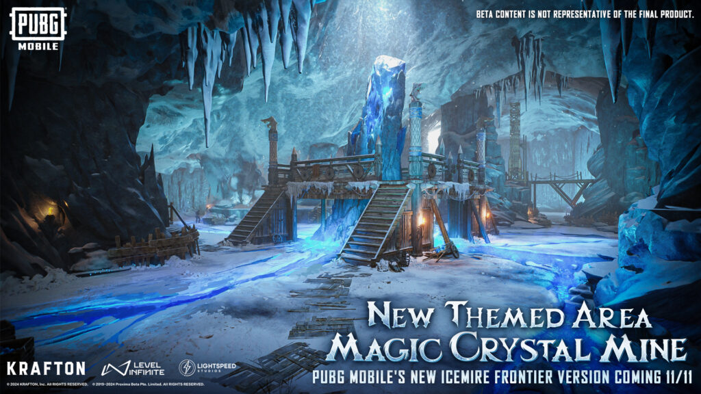 Shatter the icicle at the Magic Crystal Mine's altar to obtain supplies.
