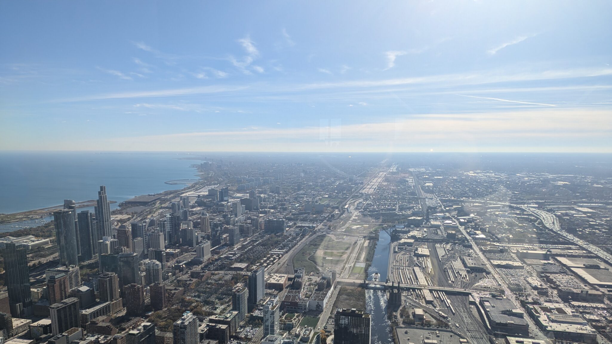 View from the top of the Willis Tower