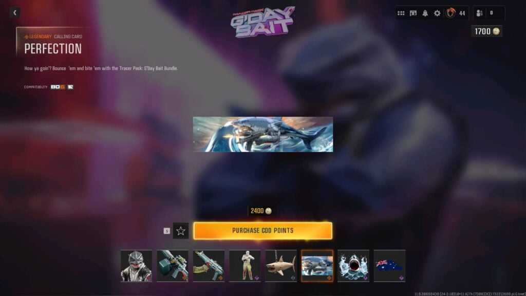 Perfection (Calling Card)