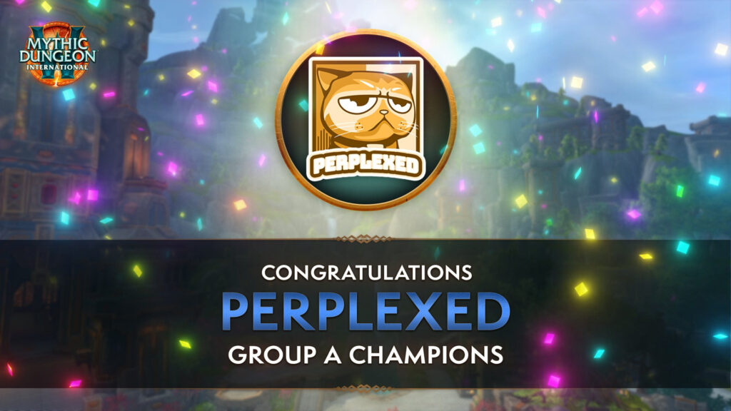Perplexed players become WoW MDI The War Within Group A champions!