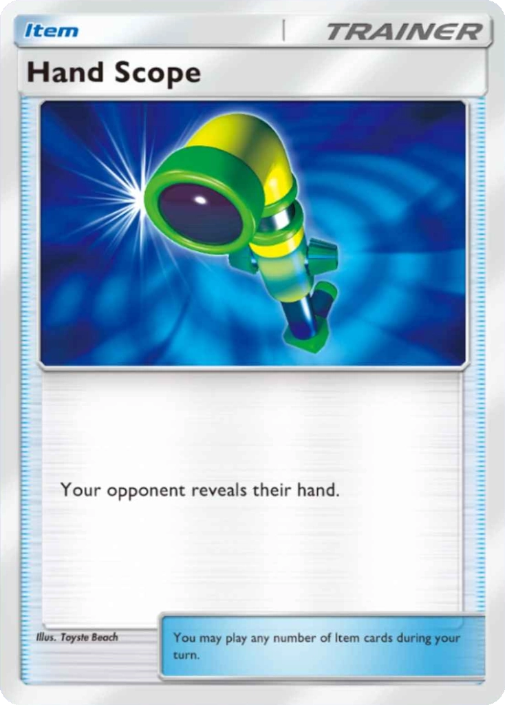 It’s a Pokémon TCG Pocket promo card Hand Scope