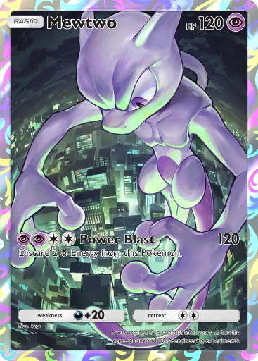 It’s a Pokémon TCG Pocket card Mewtwo