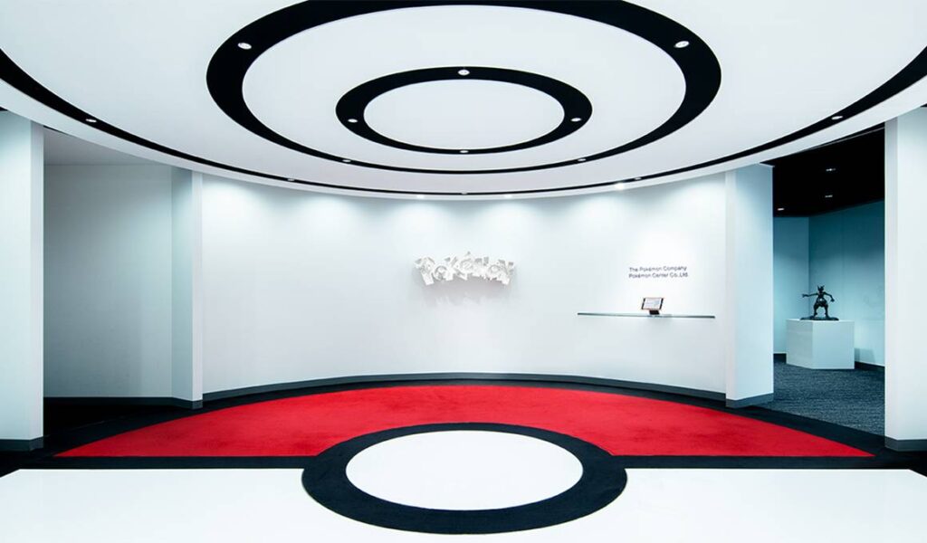 It’s a photo from the office of The Pokémon Company, the publisher of the mobile game Pokémon TCG Pocket