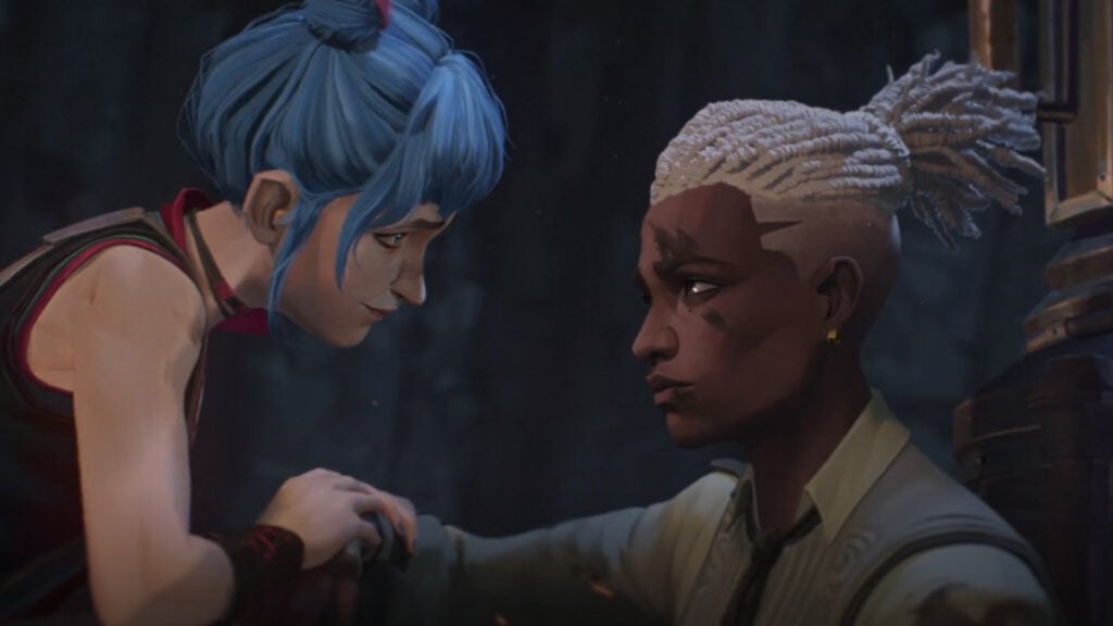 Romance between Powder and Ekko