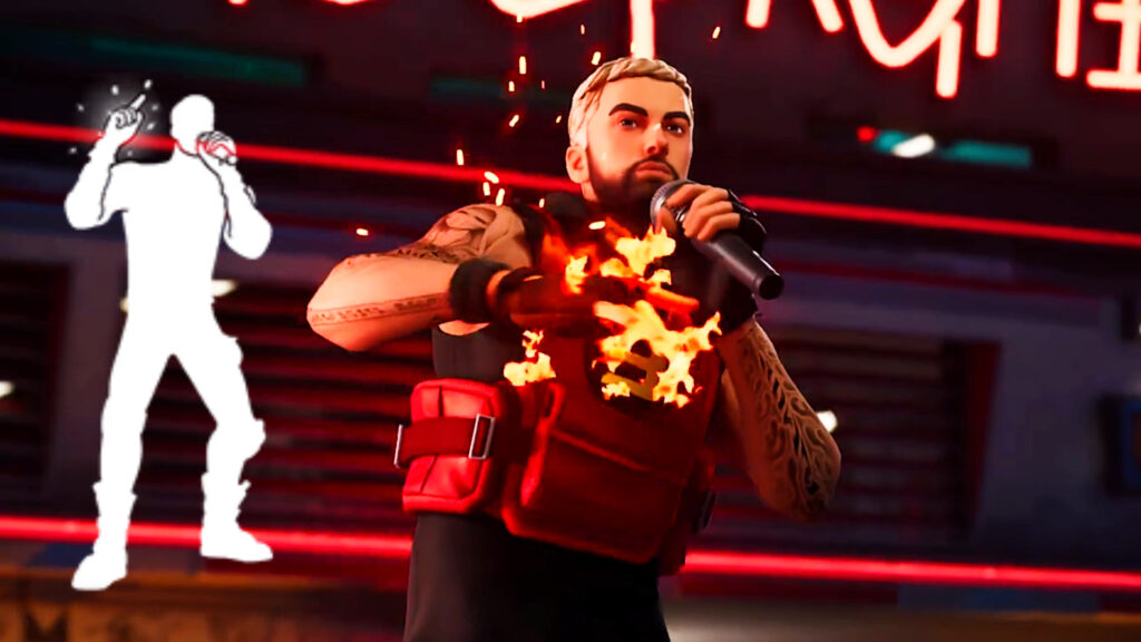 How to get the Rap Monster Emote in Fortnite