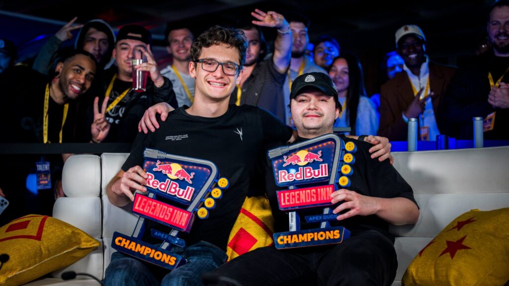 Reps and Verhulst win Red Bull Legends Inn: “The cherry on top is they actually gave us each a trophy.”