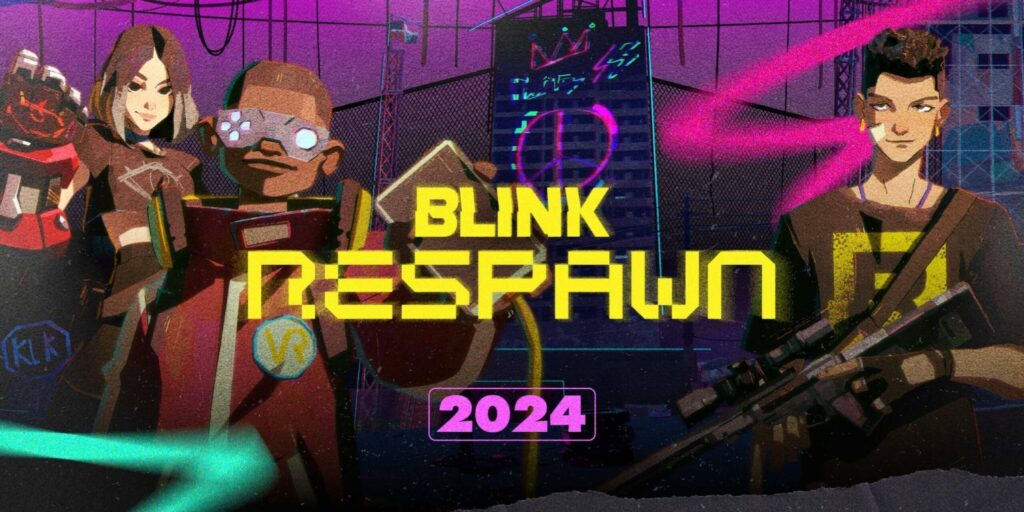 It’s the official poster of the esports event Blink Respawn 2024