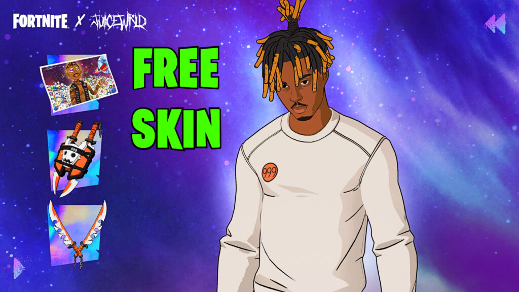 How to get the free Juice WRLD skin in Fortnite