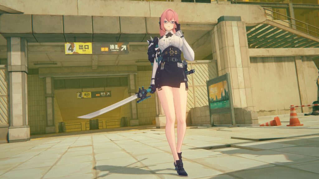 Tsukishiro Yanagi in Zenless Zone Zero (Image via HoYoverse)