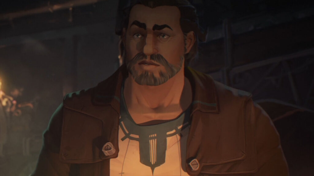 Vander, a middle-aged man with medium hair in Arcane.