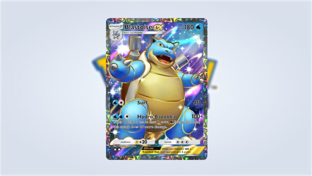 Best Blastoise EX deck build in Pokémon TCG Pocket