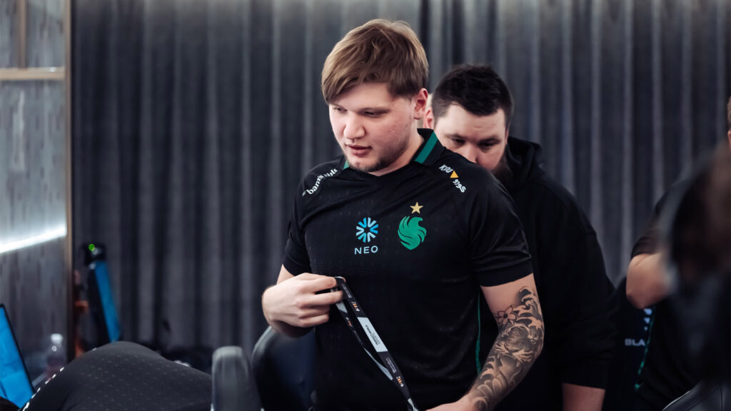 S1mple packs up after Falcons are defeated at the Shanghai Major RMR.