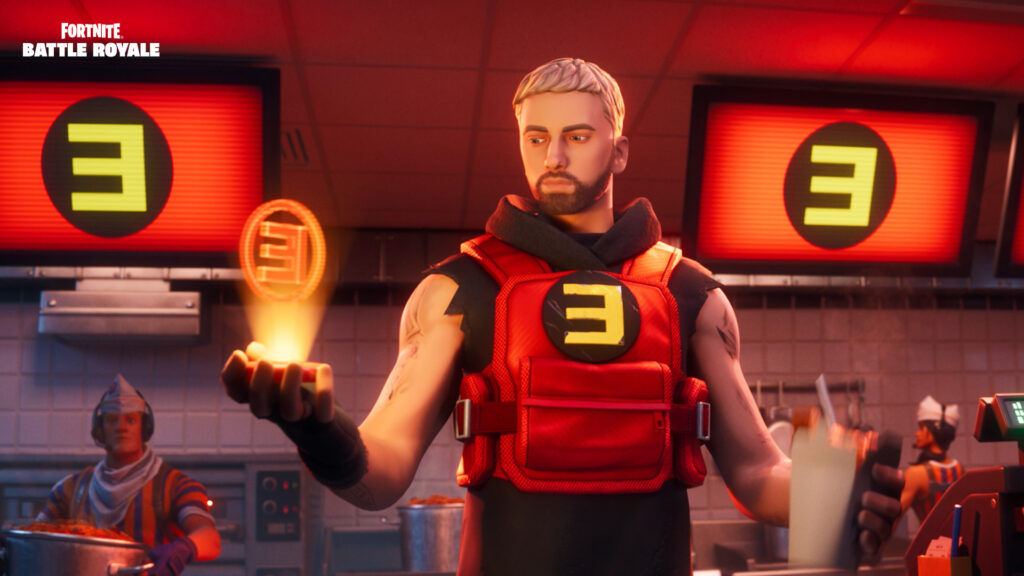 The Rap Boy Reloaded Eminem skin in Fortnite