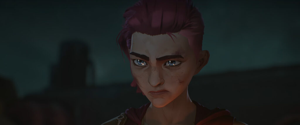 Vi in Arcane Season 1 (Image via Netflix)