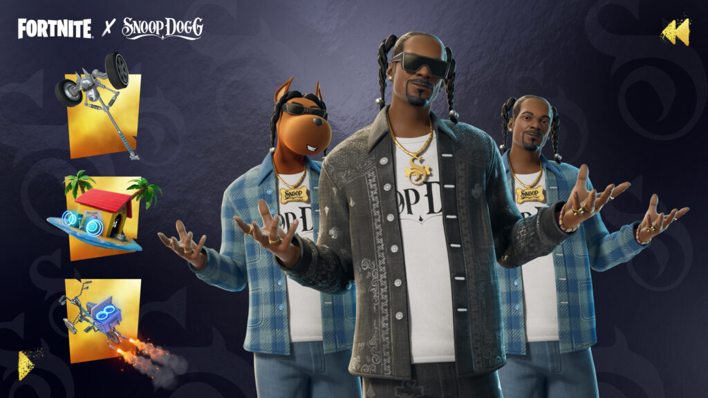 Snoop Dogg Fortnite skins
